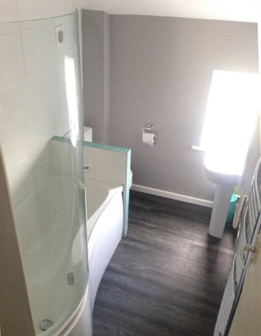 Newly refurbished bathroom