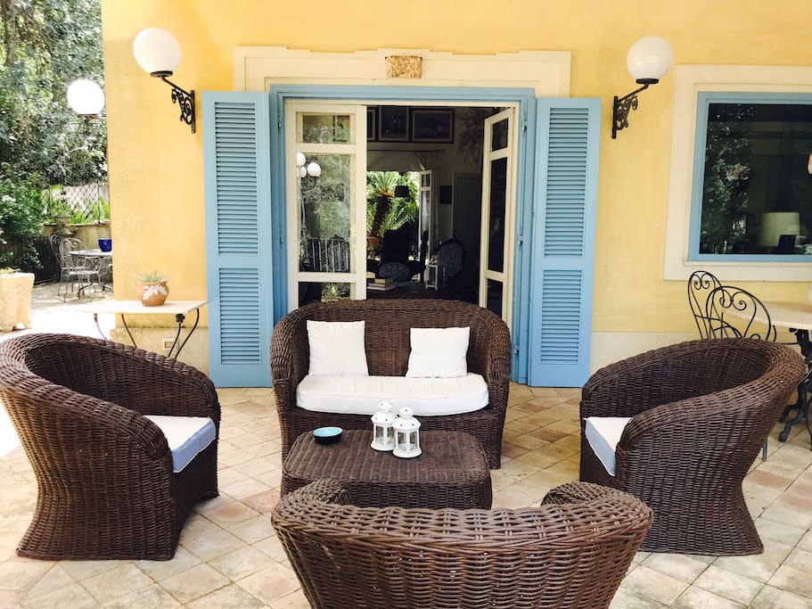 Main patio