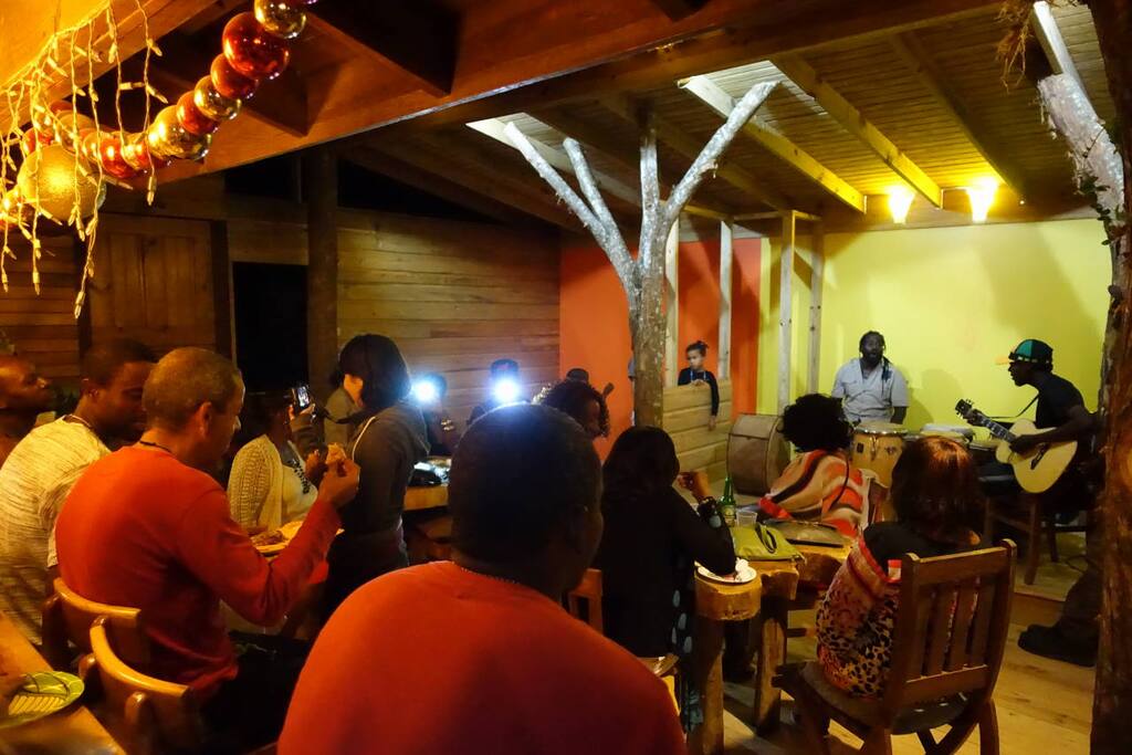 Bar with entertainment-