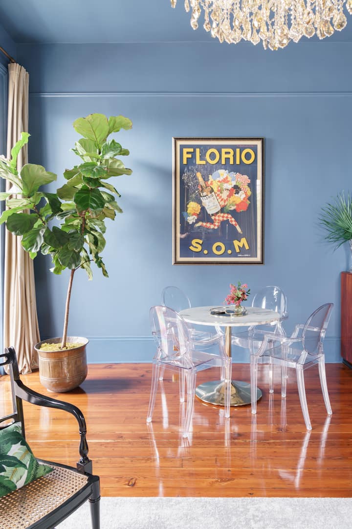 Enjoy the blend of antiques, artwork, and modern touches throughout.