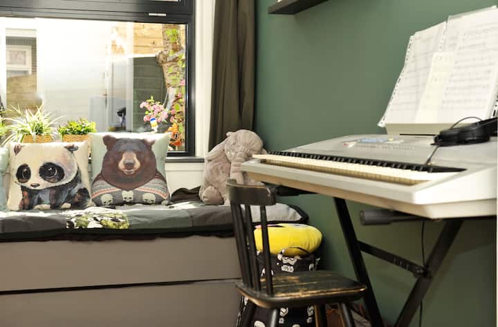 Spavaća soba s tipkovnicom