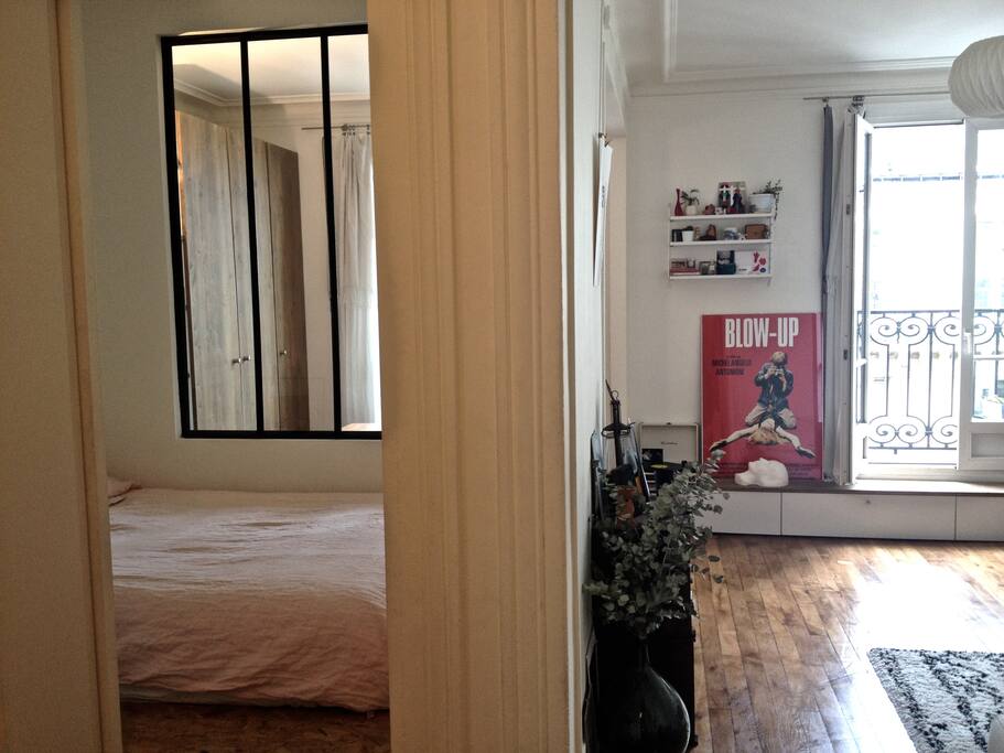 Vue depuis l'entrée