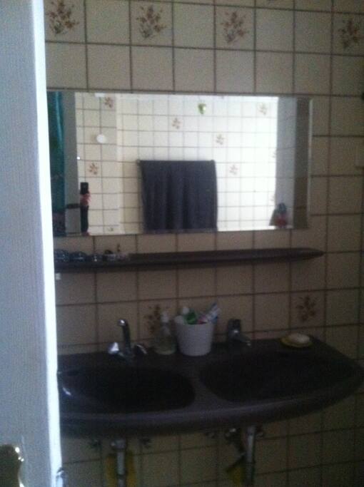 two sinks! :)