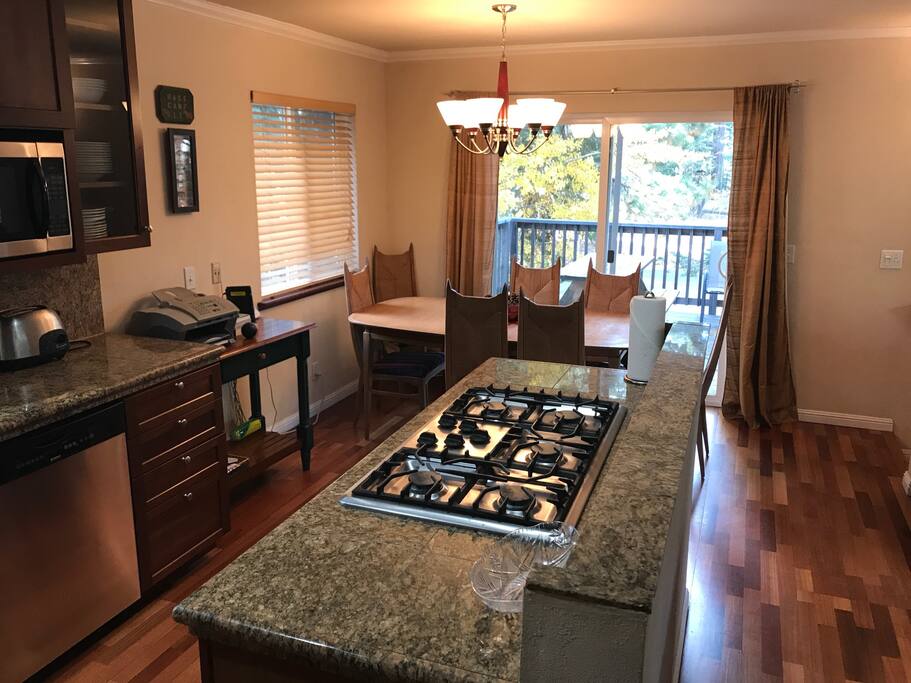 Kitchen into Dining Area