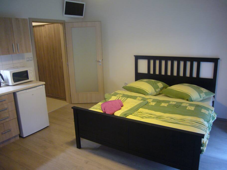 Comfortable double bed