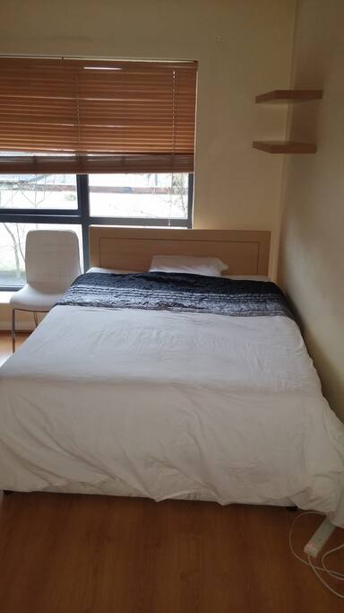 Your Bed, should be enough for 2 person