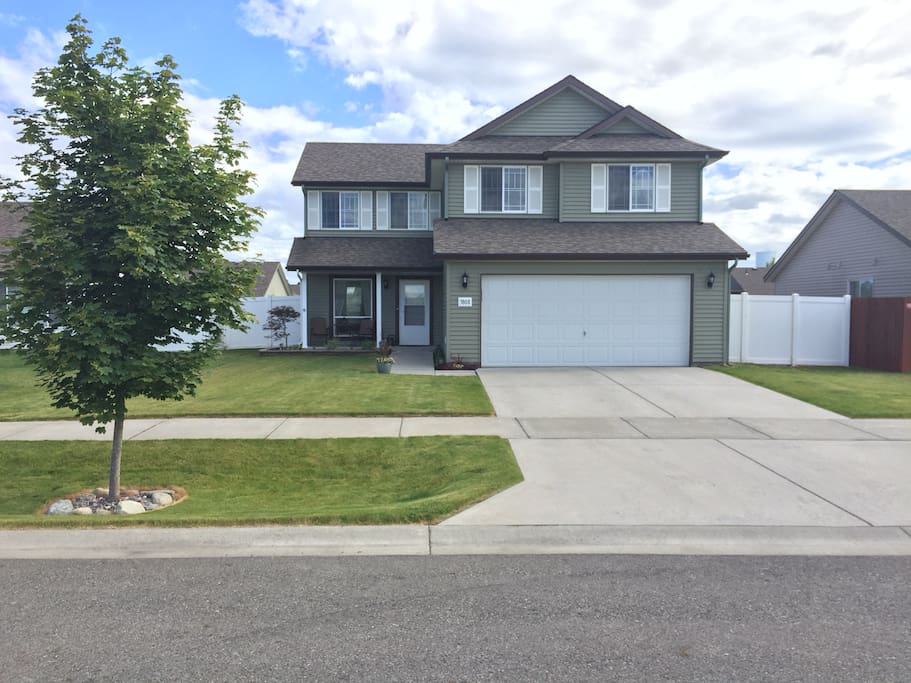 Front of the house from the street