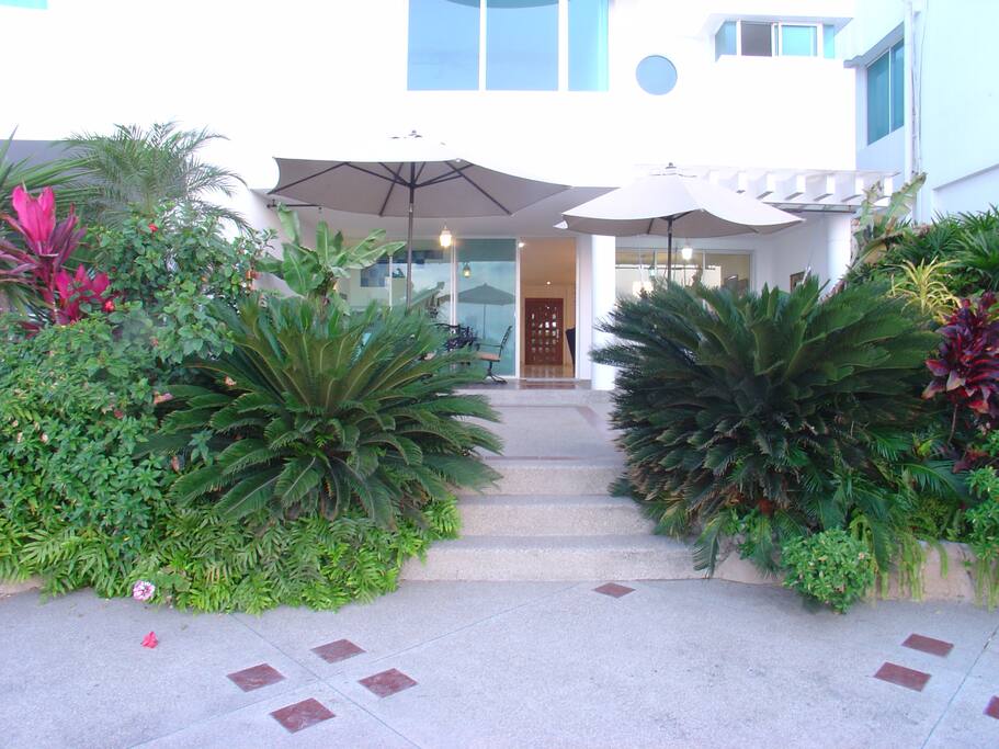 Pool Entrance to Patio