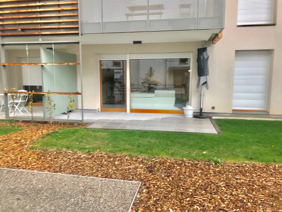 Jardin + terrasse