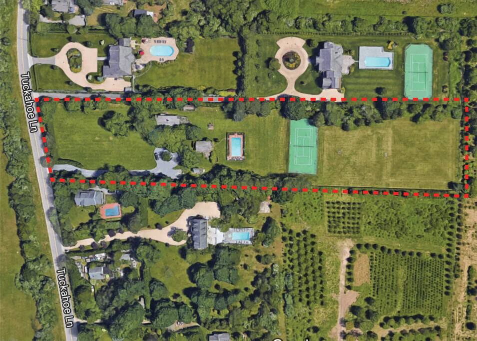 3.4 acres property where Guest House resides.