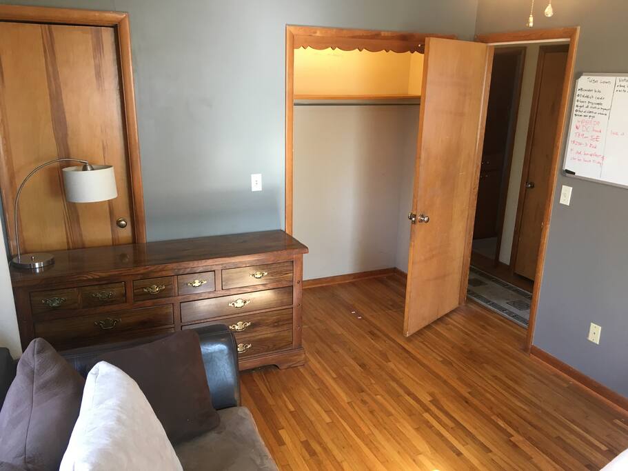 There's a closet light!