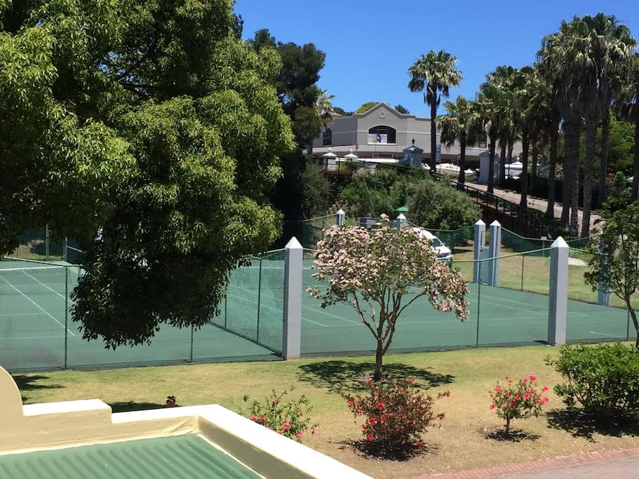 Enjoy the use of the complexes tennis courts during your stay