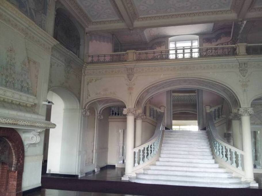 Salon commun du Palace