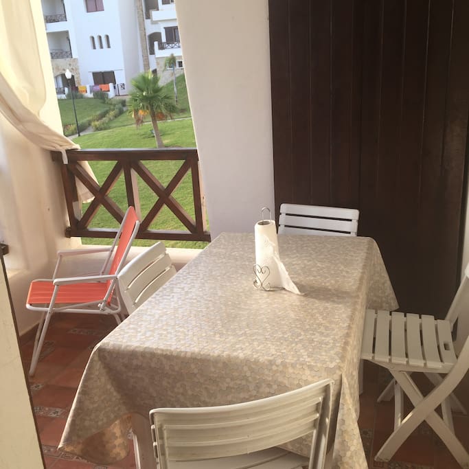 Une terrasse