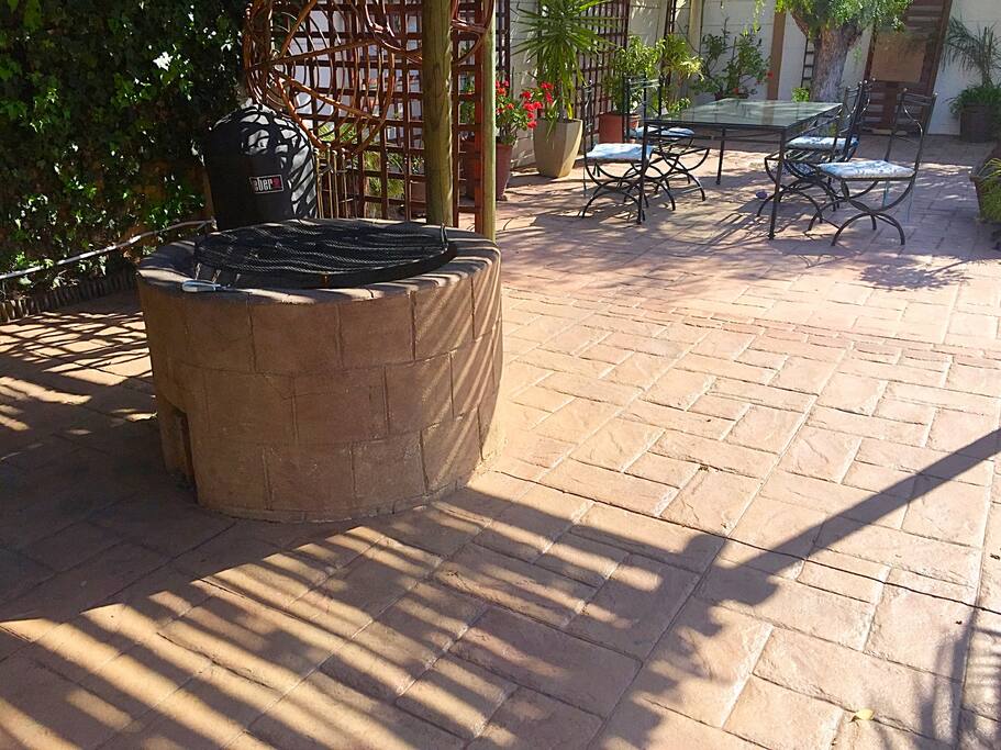 Barbeque area