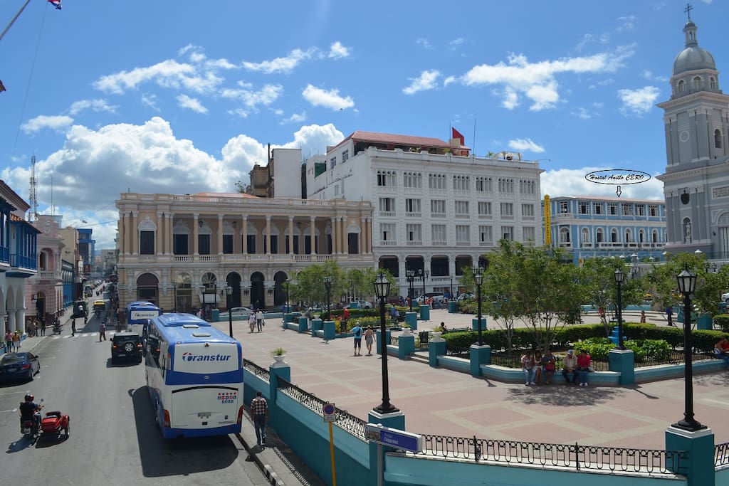 Parque Cespedes el Anillo Cero de la ciudad