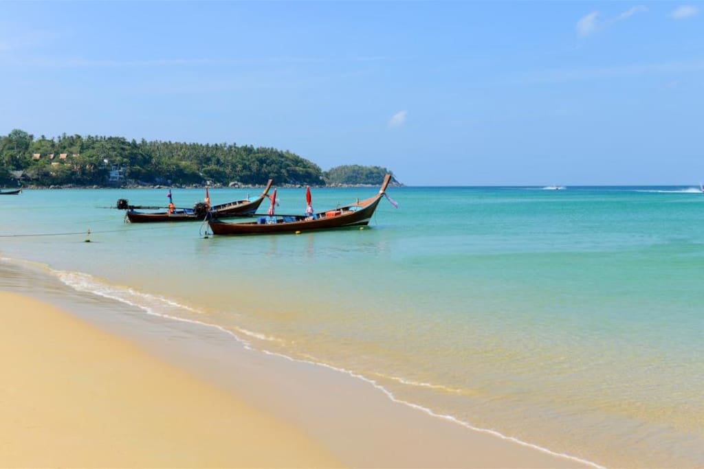 Rawai Beach just outside our resort
