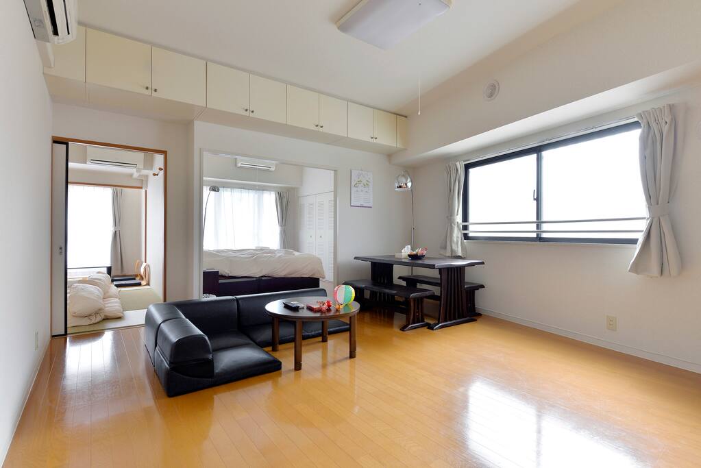 Large and spacious rooms