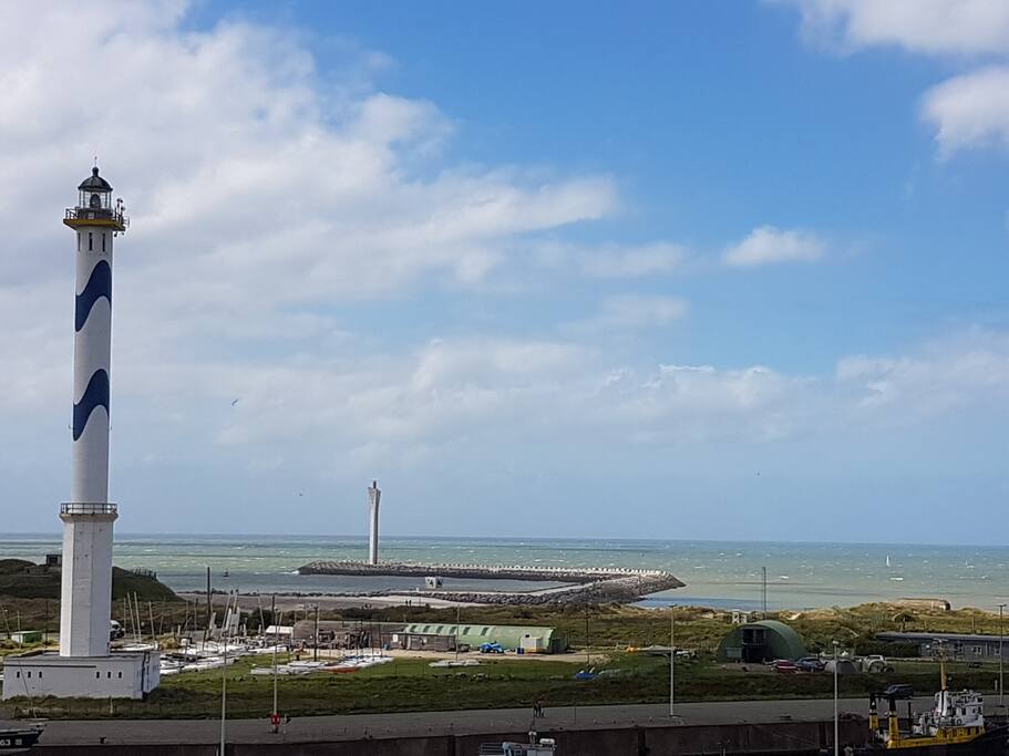 Het Zeezicht met Vuurtoren