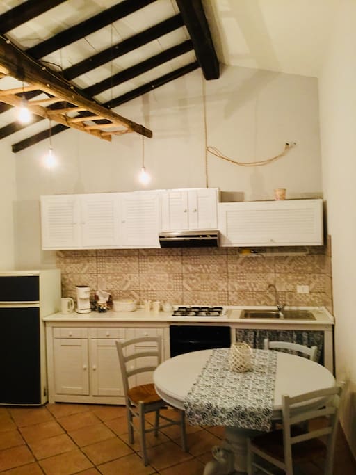Cucina dotata di tutti i confort