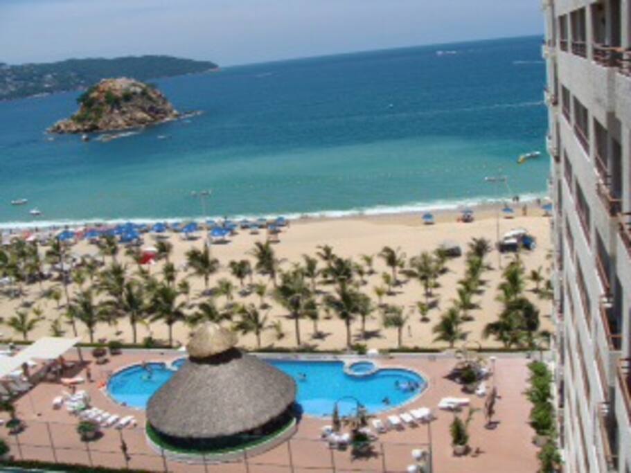 El departamento está en el noveno pisó teniendo una muy linda vista
