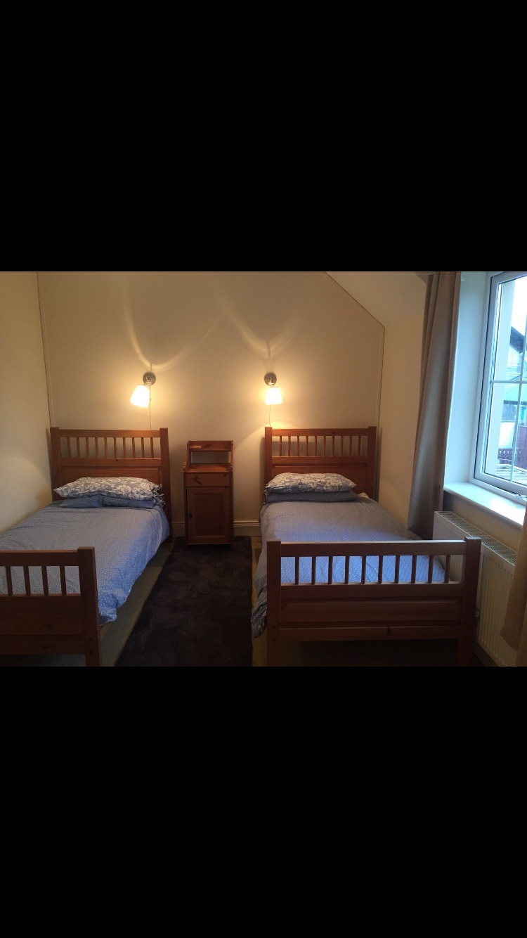 Dvojposteľová izba v zadnej časti domu