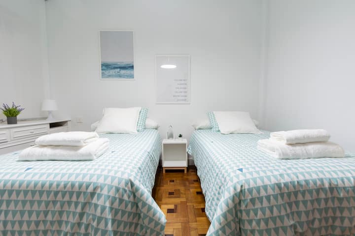 Dormitorio 2 camas de 90x180