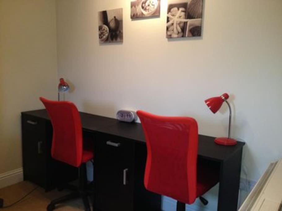 Apt. 3 Desk in Living/Kitchen