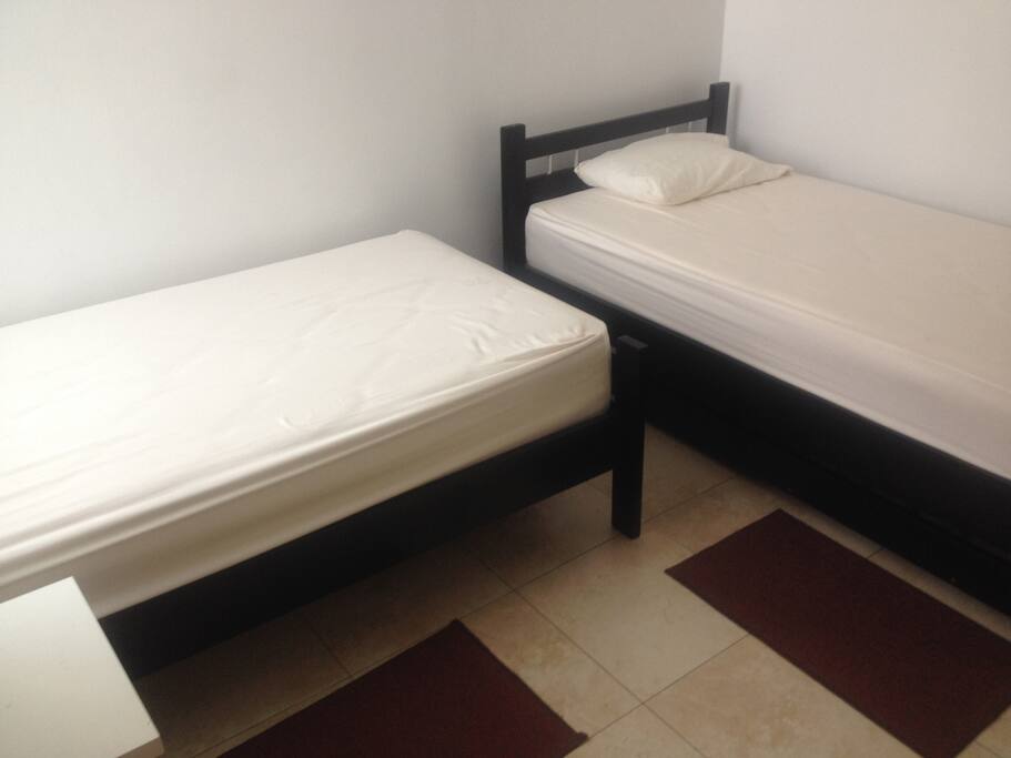 Double twin beds
