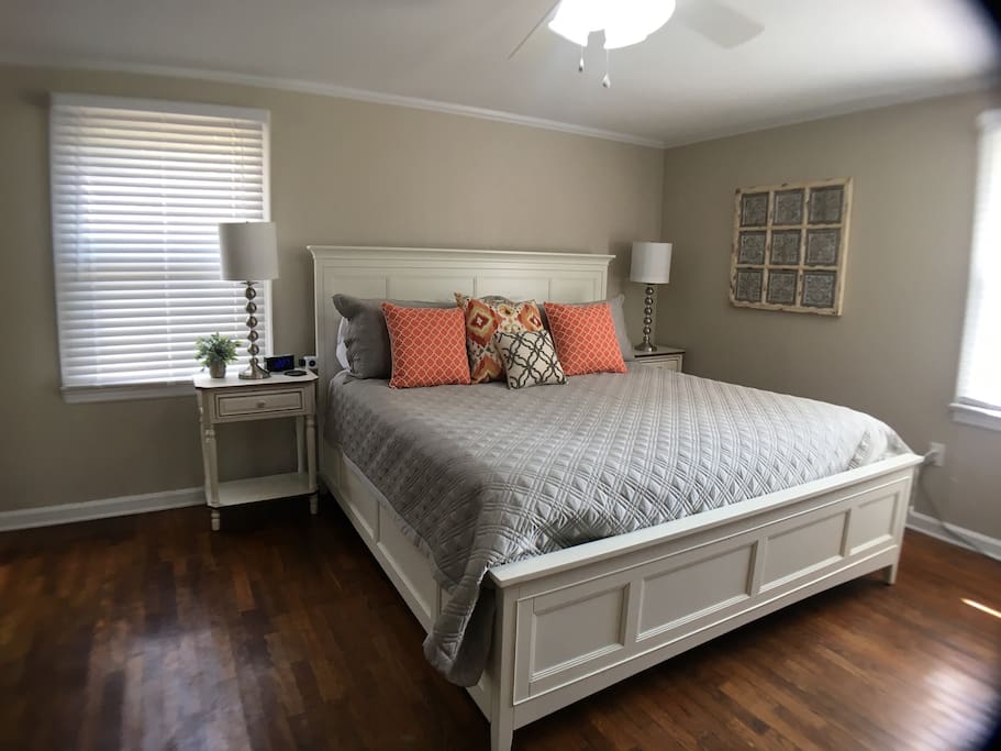 Master Bedroom with King size bed