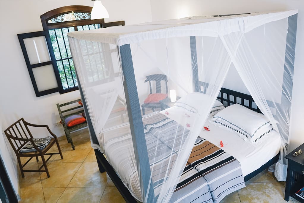 All bedrooms have fans and AC