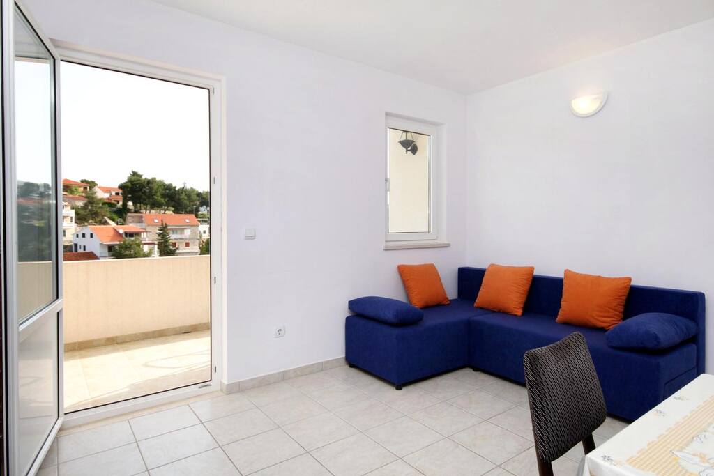 Living room, Surface: 10 m²