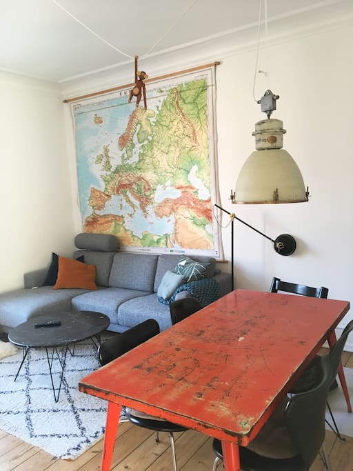 Combined Living- and Dining Room