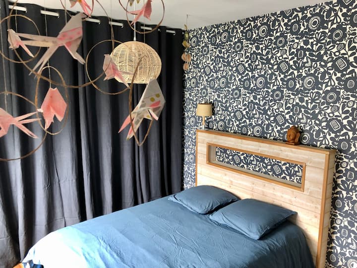 Chambre 1
Lit 140
Dressing