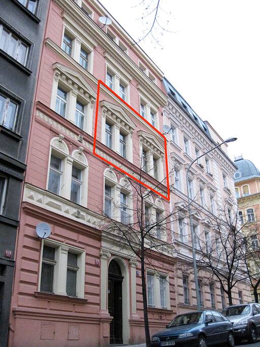 Apartment's window to the street