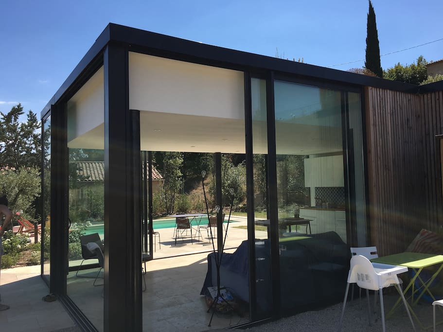 Maison vue arrière