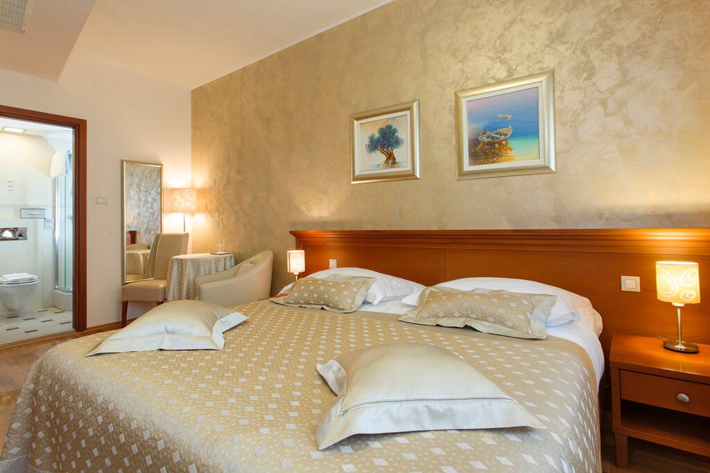 Your peaceful rooms are equipped with the new technology systems.