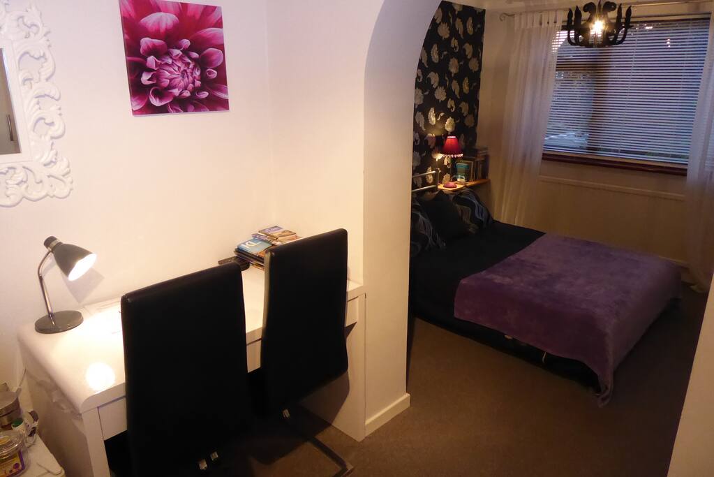 View from dressing room through to bedroom