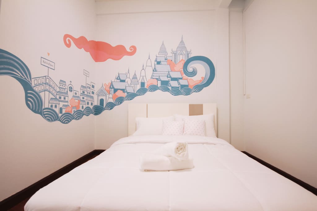 Comfy in your spacious bed