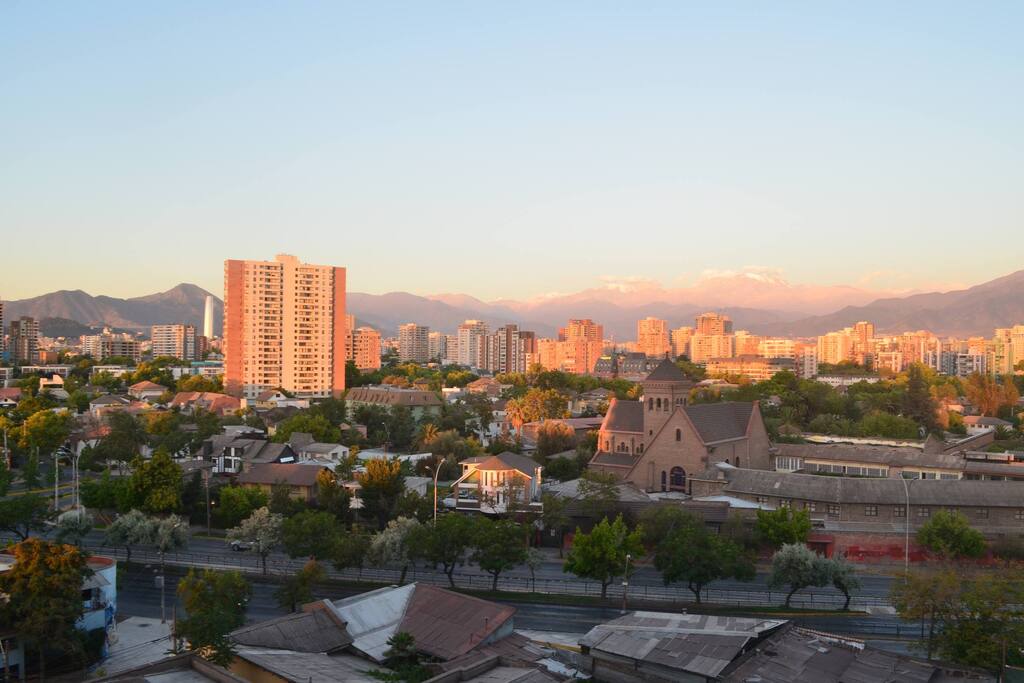 Vista diurna desde la terraza del departamento