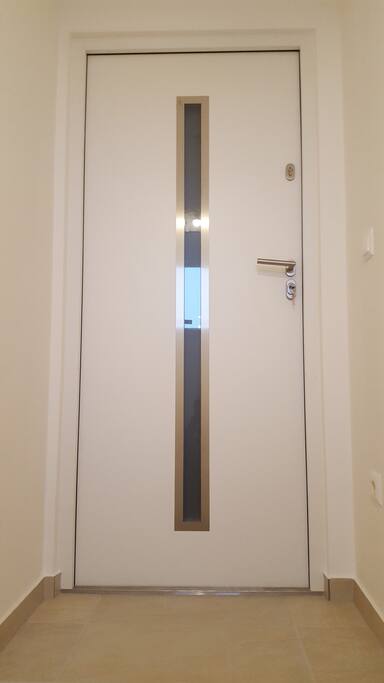 Apartment entrance door