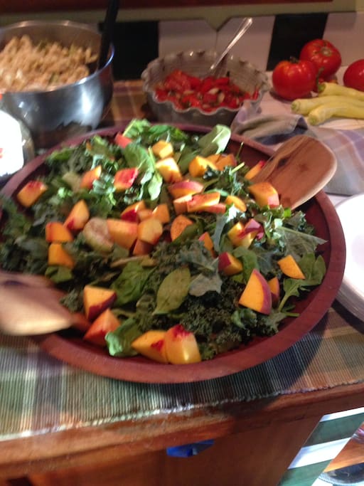 gourmet chef in house to prepare one meal at least provided you provide enough for all of us.