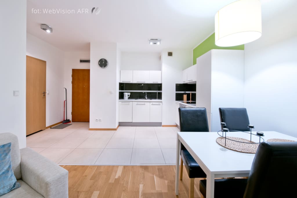 Living romm + kitchen