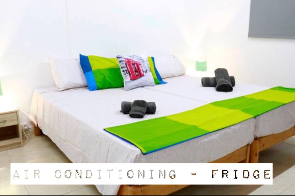 Including in room: fridge and AC