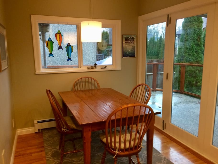 Dining area