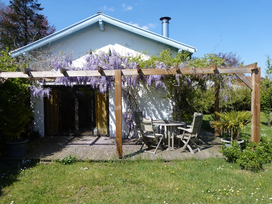 le studio et sa terrasse