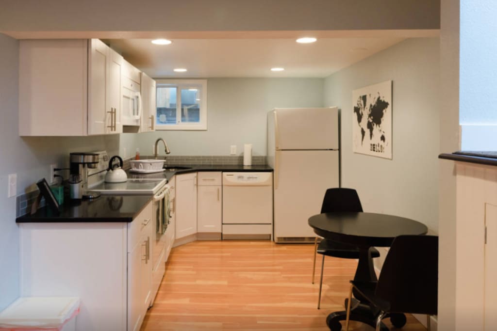 The modern kitchen is a great place to start the day.