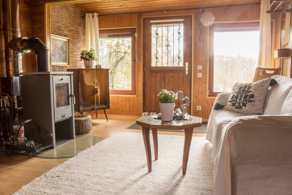 Gemütliches Holzhaus- Cozy wooden cabin - Blockhütten zur Miete in Seck