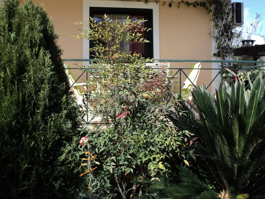 Outside balcony