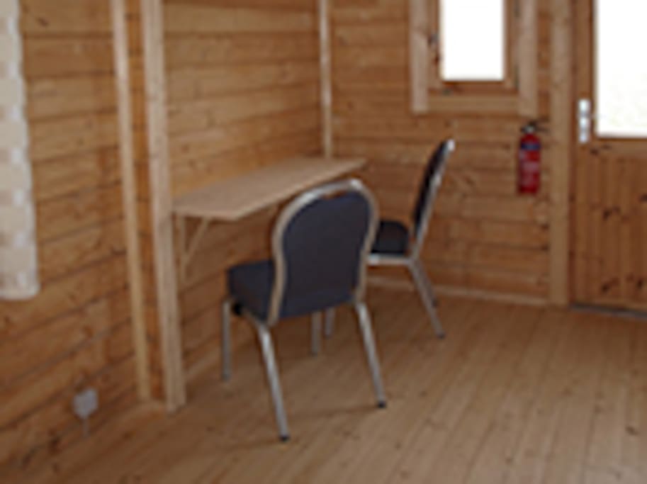 table and chairs